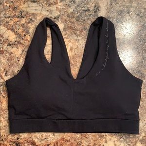 Black Sports Bra Whitney X Gymshark